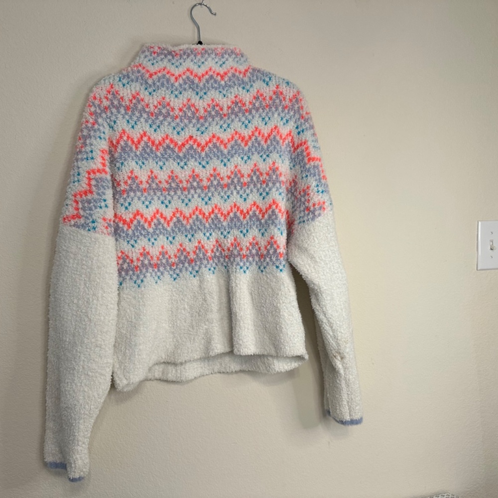 ANTHROPOLOGIE - Pilcro Selene Sweater - Oversized Nordic Mock Turtleneck - Picture 3 of 7